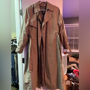 London fog trench coat